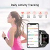 Donerton Smart Watch, Fitness Tracker for Women, 1.4" TFT LCD Screen Smartwatch with Heart Rate and Sleep Monitor, IP67 Waterproof Activity Tracker with Pedometer, Fitness Watch for Android and iOS